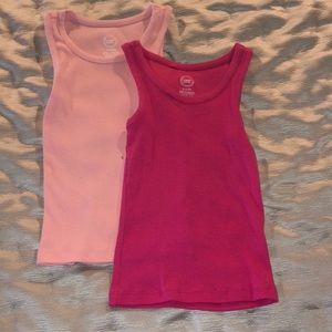 2 Girls Tank tops Size Small 6/6x